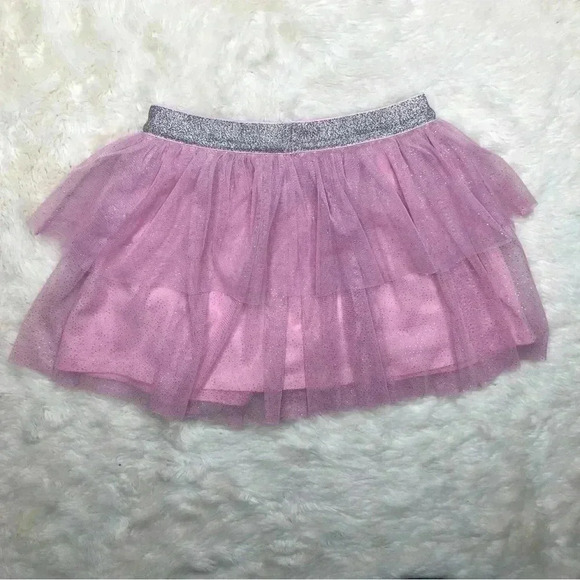Joe Fresh Skirt Mesh  Sparkly Pink Size 3T - Picture 6 of 16